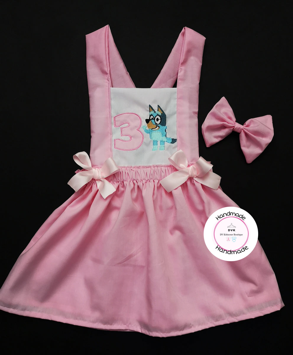 Bluey Dress Birthday Outfit 0m -5 years – DVK Kidswear Boutique Bluey Dress Birthday Outfit 0m -5 years – DVK Kidswear Boutique