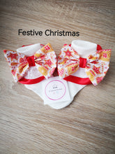 Load image into Gallery viewer, Halloween/Christmas/Valentines Lace Ankle Bow Sock 0m - 13 years