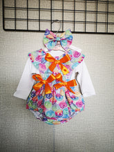 Load image into Gallery viewer, Halloween/Christmas/Valentines Prinny Bloomer 3 piece Outfit Newborn -24 months
