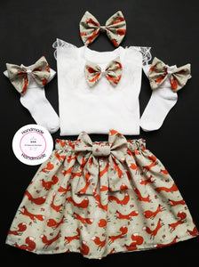 Cream Foxy Outfit 0m-5 years