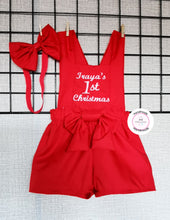 Load image into Gallery viewer, Plain Personalised Playsuit Outfit 0m - 10 years