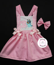 Load image into Gallery viewer, Bluey Dress Birthday Outfit 0m -5 years