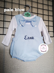 Plain Romper Personalised Outfit 0m-24 months