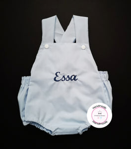 Plain Romper Personalised Outfit 0m-24 months