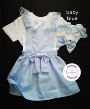 Load image into Gallery viewer, Dotty Pinafore Square Dress Outfit 0m - 10 years