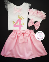 Load image into Gallery viewer, Birthday Plain Crown Whole Outfit 6m -10 years