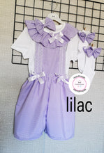 Load image into Gallery viewer, Gingham Playsuit Outfit 0m - 10 years