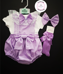 Plain Prinny Bloomer Outfit Newborn -24 months