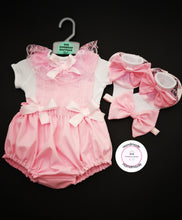 Load image into Gallery viewer, Plain Prinny Bloomer Outfit Newborn -24 months