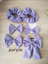 Load image into Gallery viewer, Bundle of Gingham Hairbows