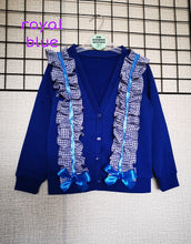 Load image into Gallery viewer, Gingham Jersey Cardigan