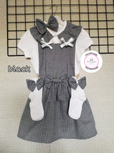 Load image into Gallery viewer, Gingham Pinafore Dress School Uniform Outfit 2 years - 13 years