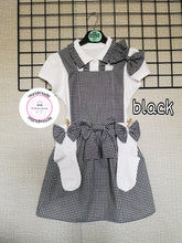 Load image into Gallery viewer, Gingham Pinafore Dress School Uniform Outfit 2 years - 13 years