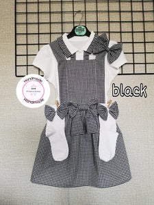 Gingham Pinafore Dress School Uniform Outfit 2 years - 13 years