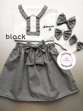 Load image into Gallery viewer, Gingham Personalised Skirts Uniform Outfit 2 years - 13 years