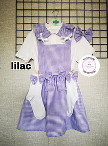 Gingham Pinafore Dress School Uniform Outfit 2 years - 13 years