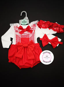 Plain Prinny Bloomer Outfit Newborn -24 months