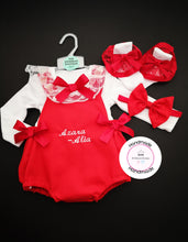 Load image into Gallery viewer, Plain Romper Outfit with Child Name 0m - 24 months