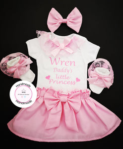 Personalised Skirt Whole Outfit 0M  -5 years ( Create your Own Text )