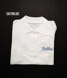 Personalised School Polo Top