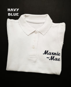 Personalised School Polo Top