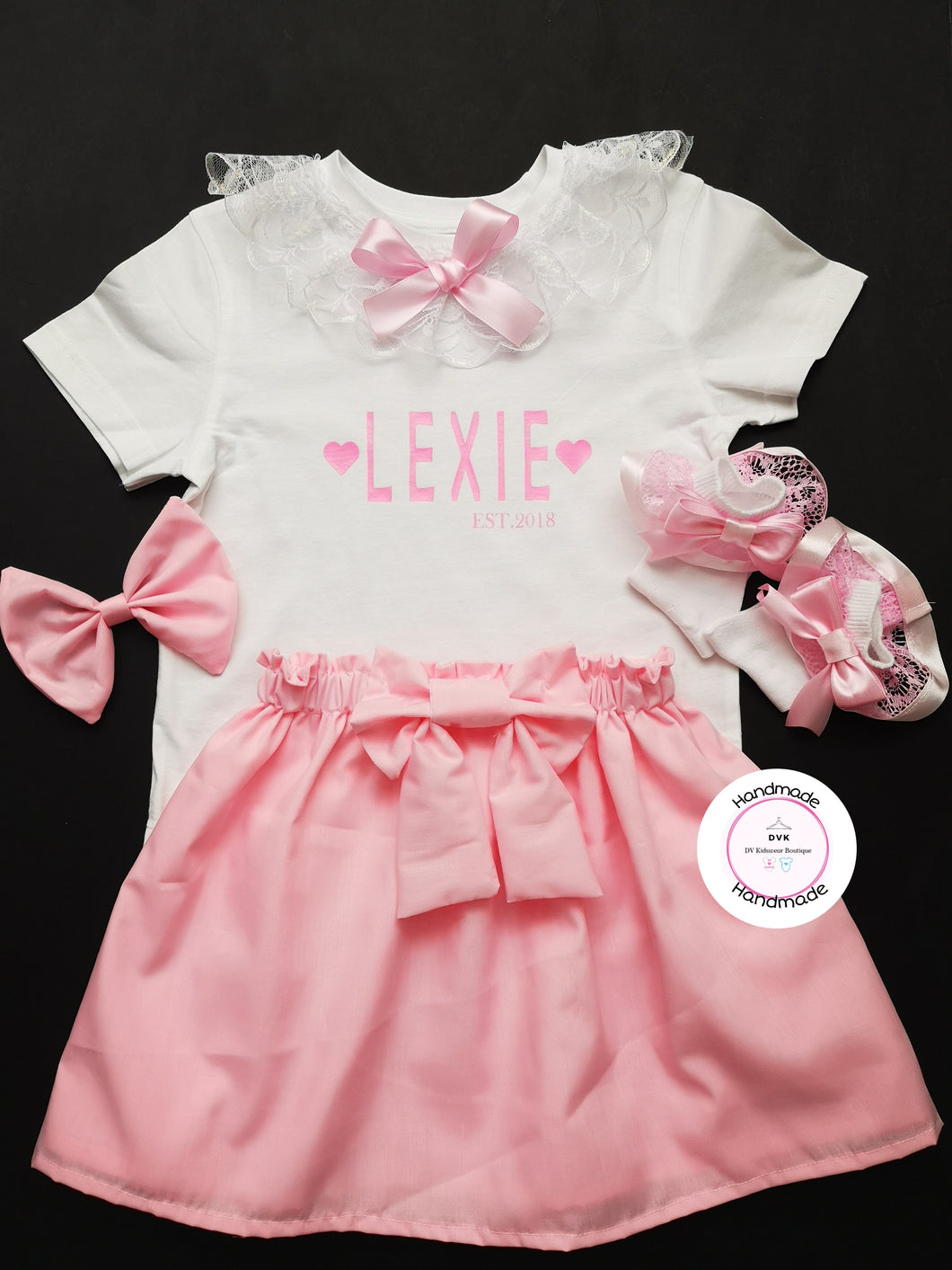 Personalised Name Whole Outfit Newborn -10 years