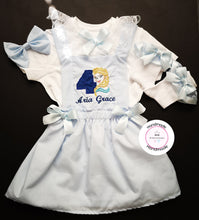 Load image into Gallery viewer, Elsa Inspired Dress Birthday Outfit 9m - 5 years