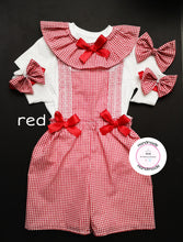 Load image into Gallery viewer, Gingham Playsuit Outfit 0m - 10 years