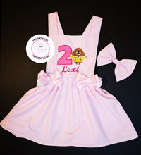 Load image into Gallery viewer, Duggee Inspired Dress Birthday Outfit  0m - 5 years