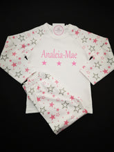Load image into Gallery viewer, Pyjama&#39;s with Child Name 1-2 years