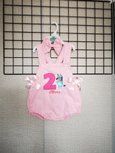 Load image into Gallery viewer, Bluey Birthday Romper Outfit 0m - 24 months