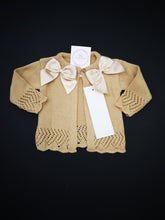 Load image into Gallery viewer, Baby Bow Cardigans 0m-24 months (READY TO POST)