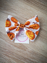 Load image into Gallery viewer, Halloween/Christmas/Valentines 5 inch Hairbow ( baby headband/clip )