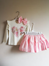 Load image into Gallery viewer, Neon Skirt 3 piece Outfit 1-3 years TRUE Size (READY TO POST)