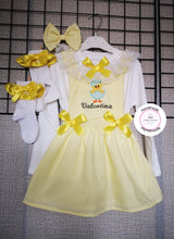 Load image into Gallery viewer, Egg Chick Plain Dress Outfit  0m - 10 YEARS