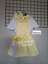 Load image into Gallery viewer, Plain Pinafore Square Dress Outfit 0m - 10 years