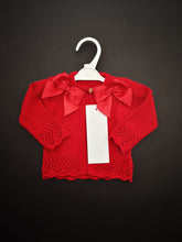 Load image into Gallery viewer, Baby Bow Cardigans 0m-24 months