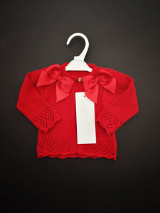 Baby Bow Cardigans 0m-24 months