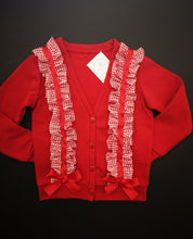 Load image into Gallery viewer, Gingham Jersey Cardigan