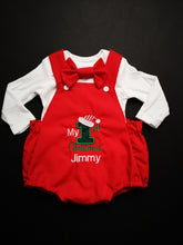 Load image into Gallery viewer, My 1st Christmas Boys Outfit Newborn - 24 months