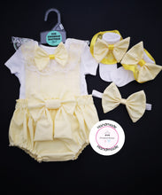 Load image into Gallery viewer, Plain Prinny Bloomer Outfit Newborn -24 months