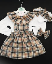 Load image into Gallery viewer, Lux Tartans Dress 4 piece Outfit 0m - 10 years