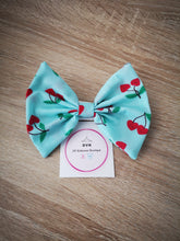 Load image into Gallery viewer, Adorable Prints 5 inch Hairbow in Baby elastic headband / Alligator clip