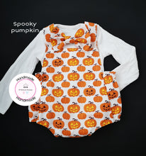 Load image into Gallery viewer, Halloween/Christmas Boys Romper 2 piece Outfit 0m -24 months