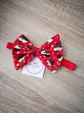 Load image into Gallery viewer, Halloween/Christmas/Valentines 5 inch Hairbow ( baby headband/clip )