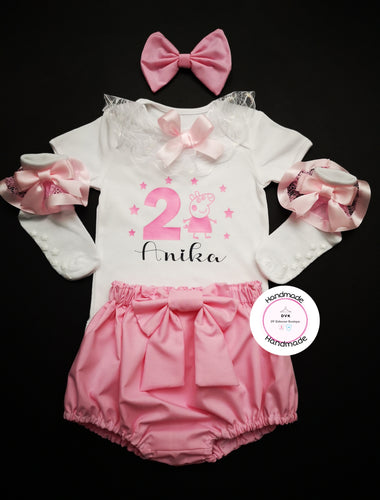 Peppa Bloomer Whole Outfit 0m - 24 months