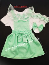 Load image into Gallery viewer, Plain Pinafore Square Dress Outfit 0m - 10 years