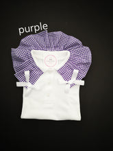 Load image into Gallery viewer, Gingham School Polo Shirts 2 years - 13 years