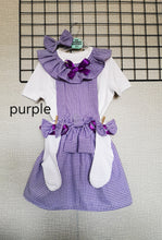 Load image into Gallery viewer, Gingham Pinafore Square Dress Whole Outfit 0m - 12 years
