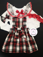 Load image into Gallery viewer, Lux Tartans Dress 4 piece Outfit 0m - 10 years